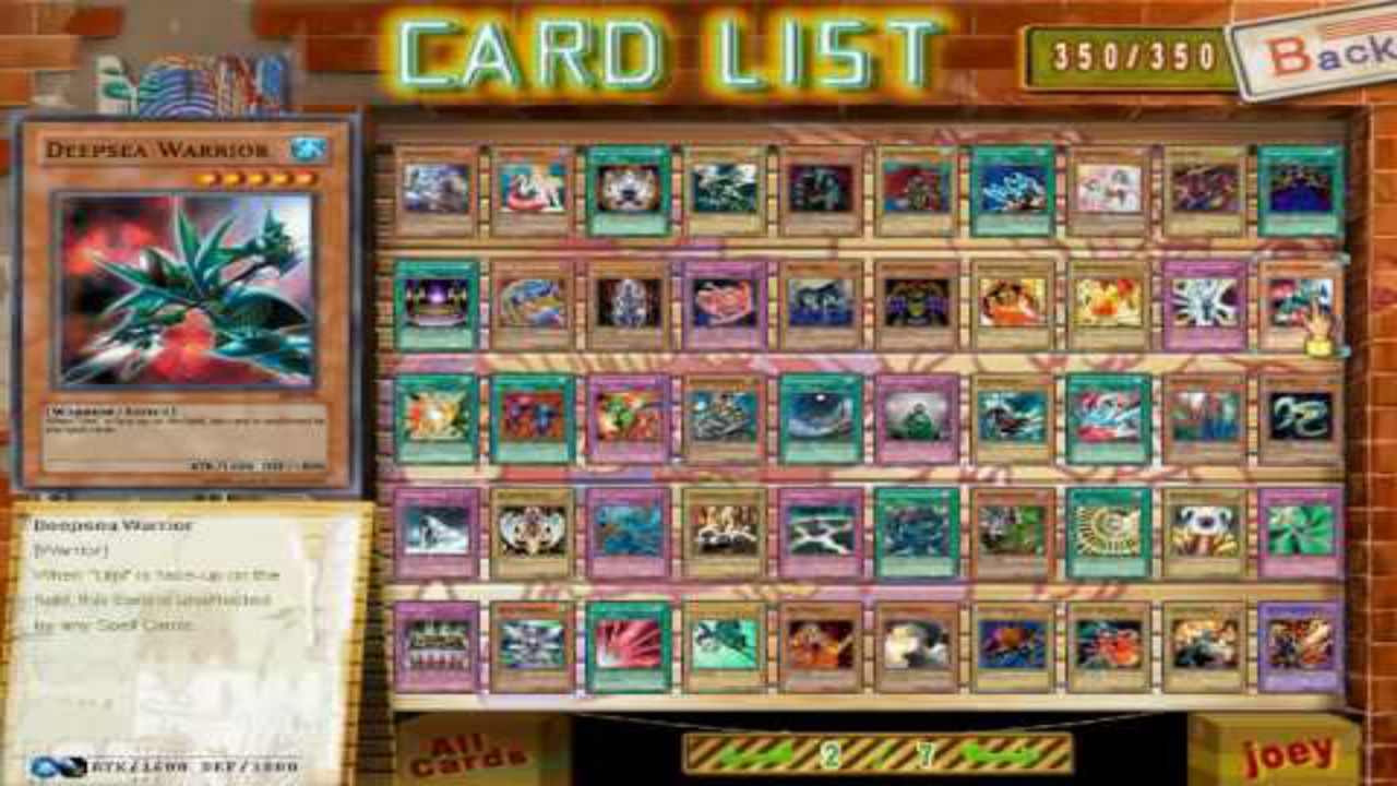 yu gi oh power of chaos joey the passion save file download